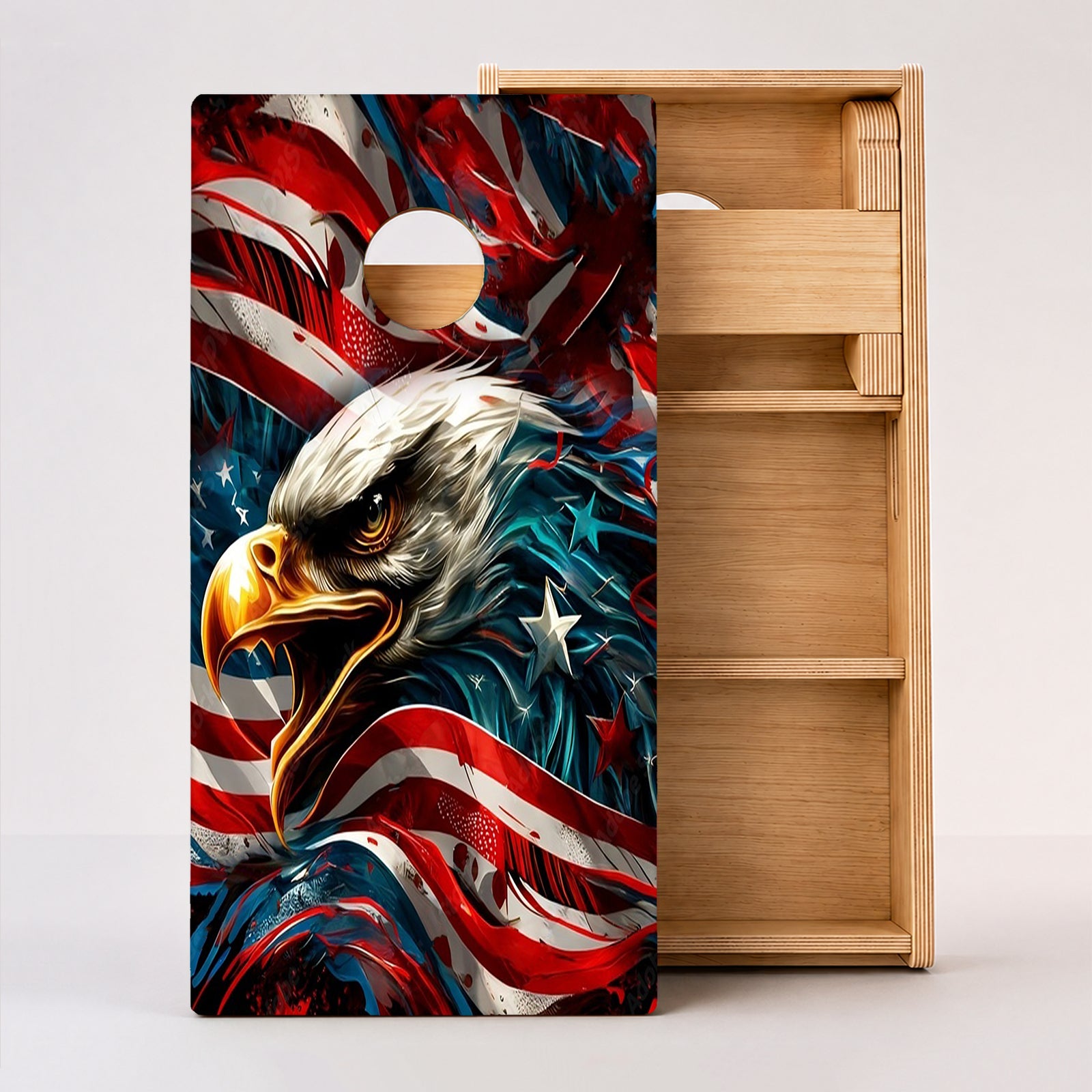 USA Patriotic Eagle Professional Cornhole Boards