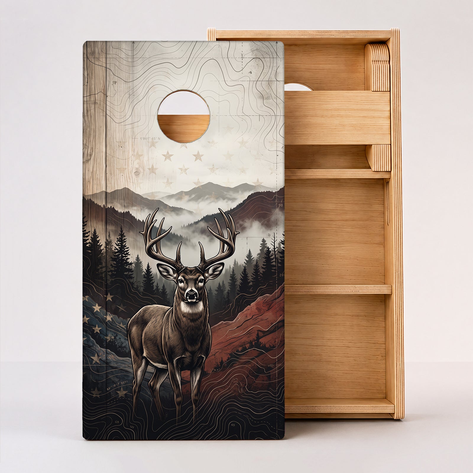 American Deer Professional Cornhole Boards