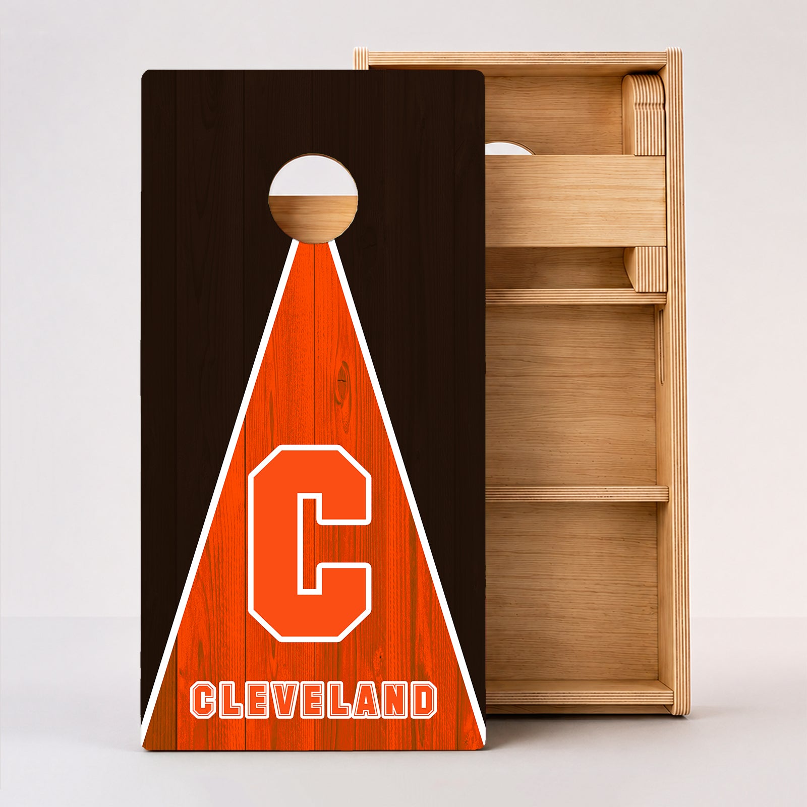 Cleveland Football Professional Cornhole Boards
