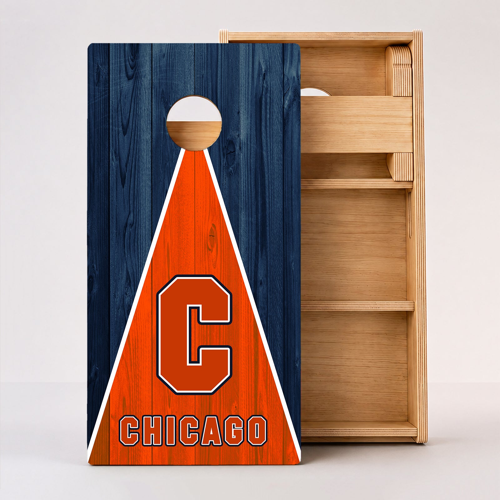 Chicago Football Professional Cornhole Boards
