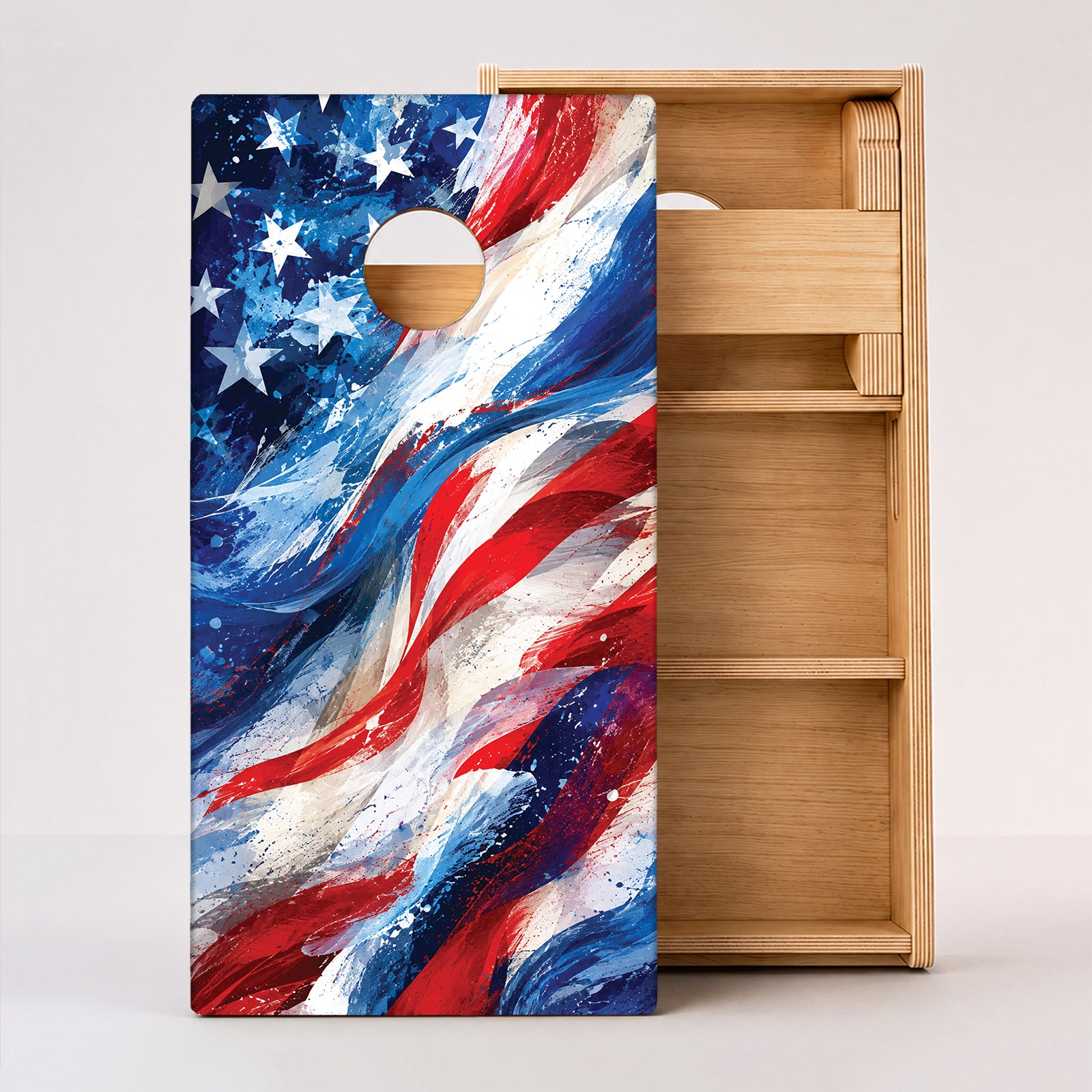 American Flag Professional Cornhole Boards