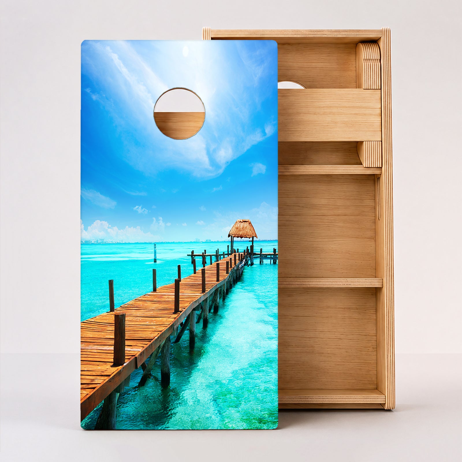 Beach Paradise Professional Cornhole Boards