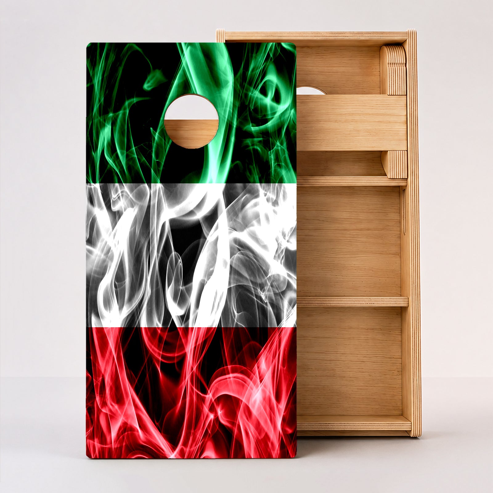 Italy Flag Professional Cornhole Boards