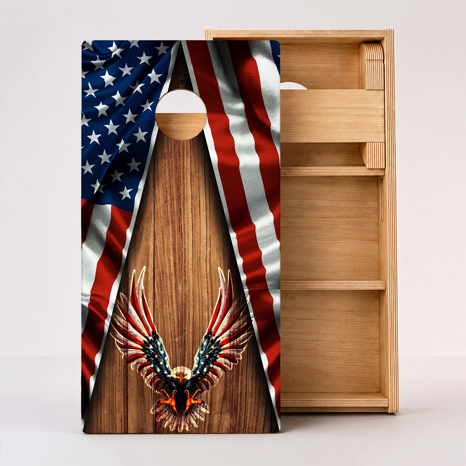 Patriotic Professional Cornhole Boards