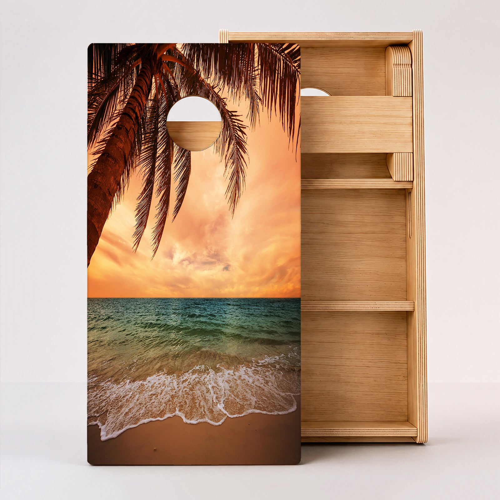 Beach Paradise Professional Cornhole Boards