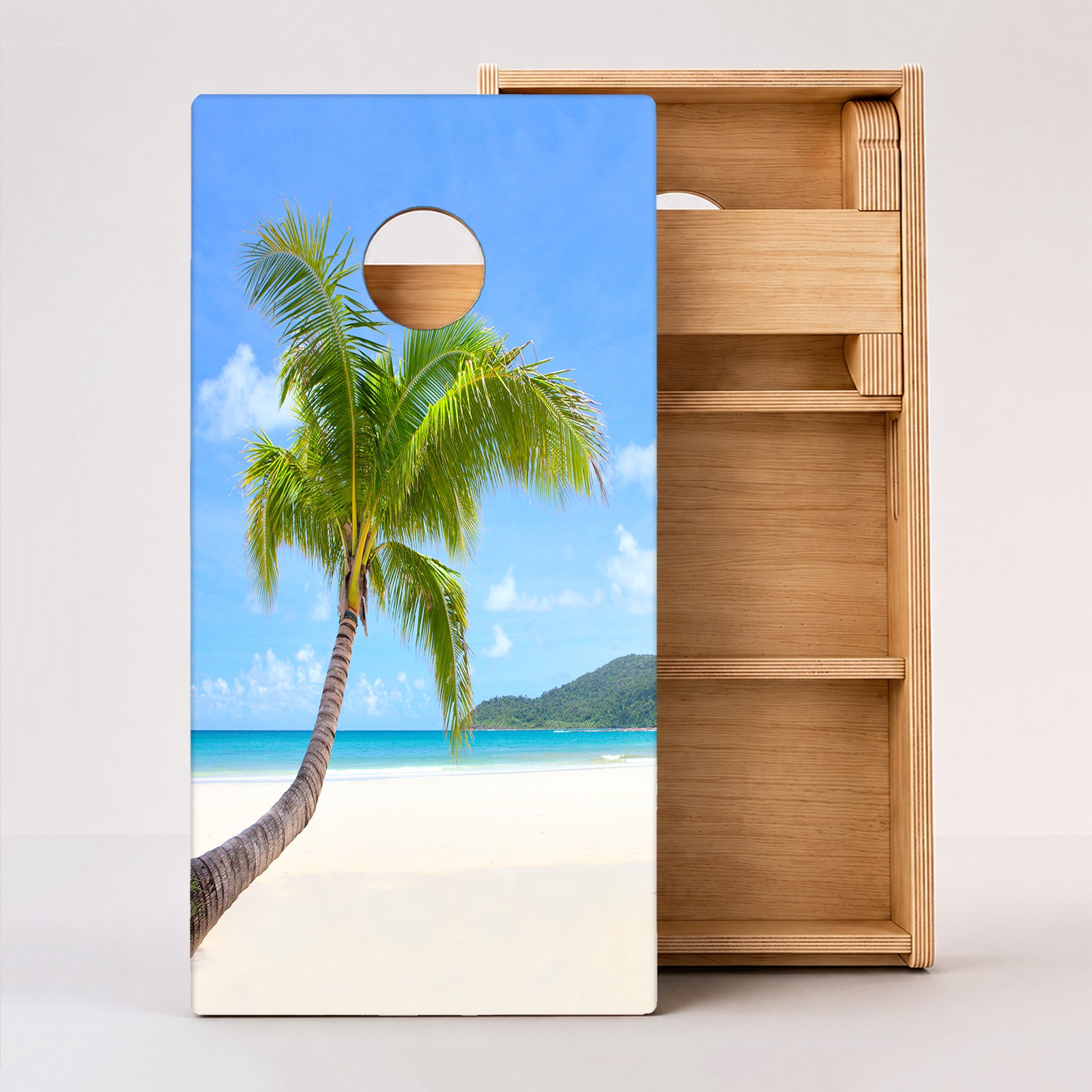 Beach Paradise Professional Cornhole Boards