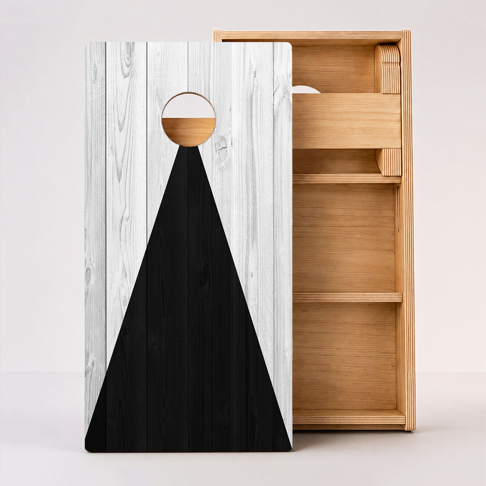 Black & Grey Professional Cornhole Boards