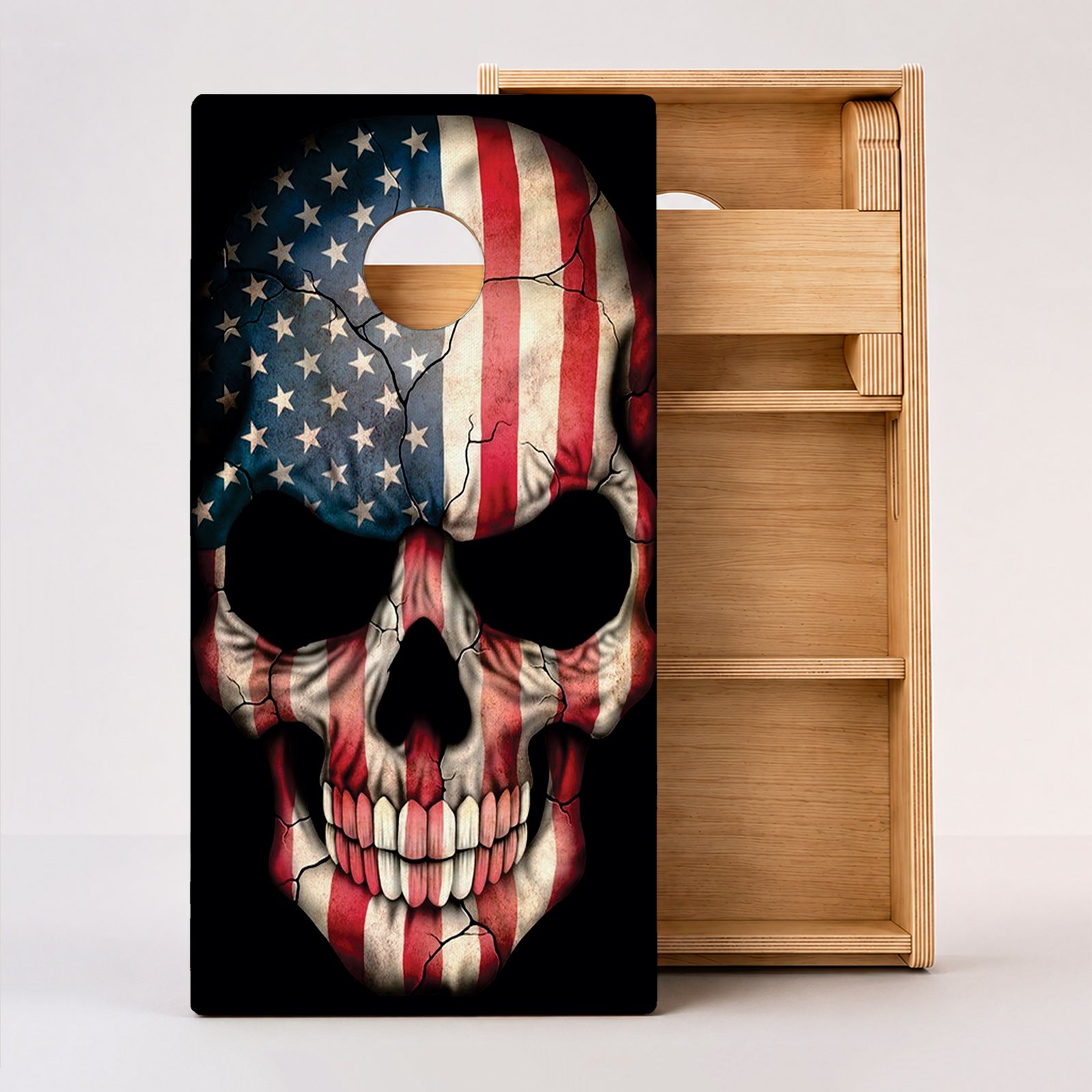 American Skull Professional Cornhole Boards