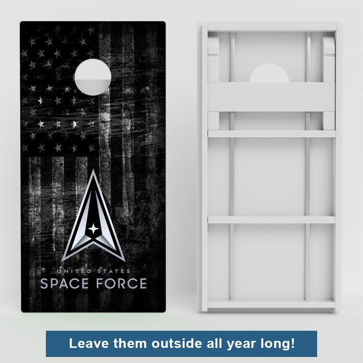 United States Space Force Weather Proof Cornhole Boards