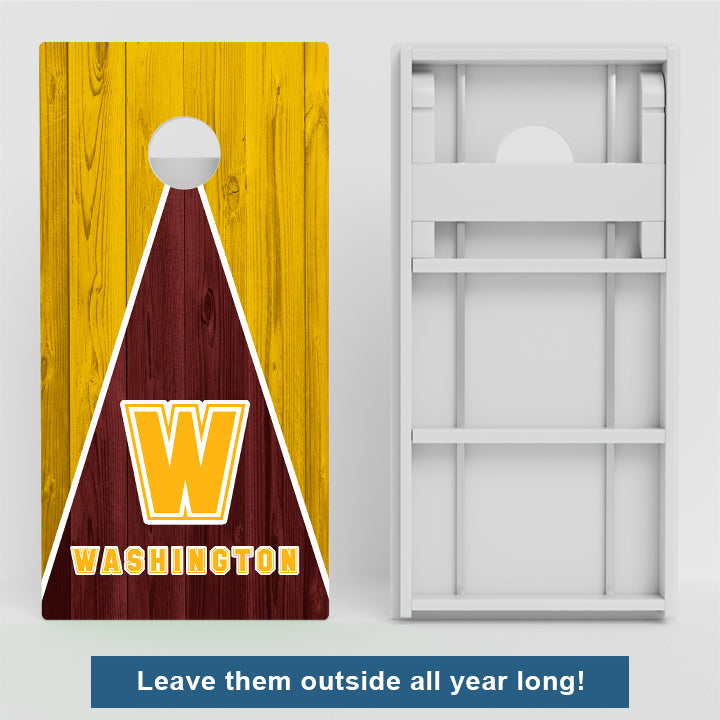 Washington Football Weather Proof Cornhole Boards