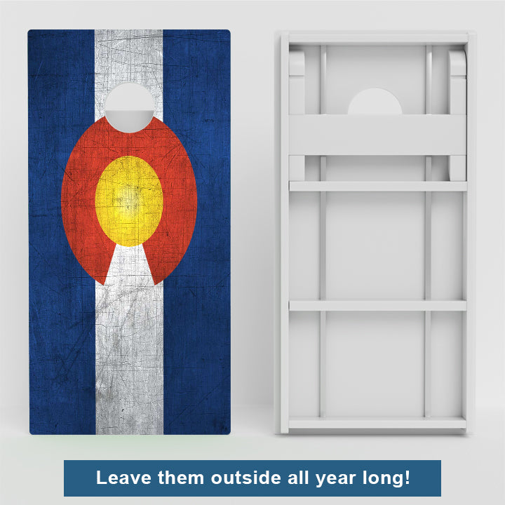 Colorado Flag Weather Proof Cornhole Boards