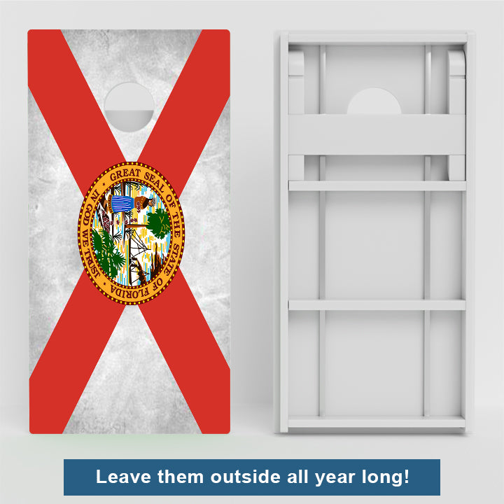 Florida Flag Weather Proof Cornhole Boards