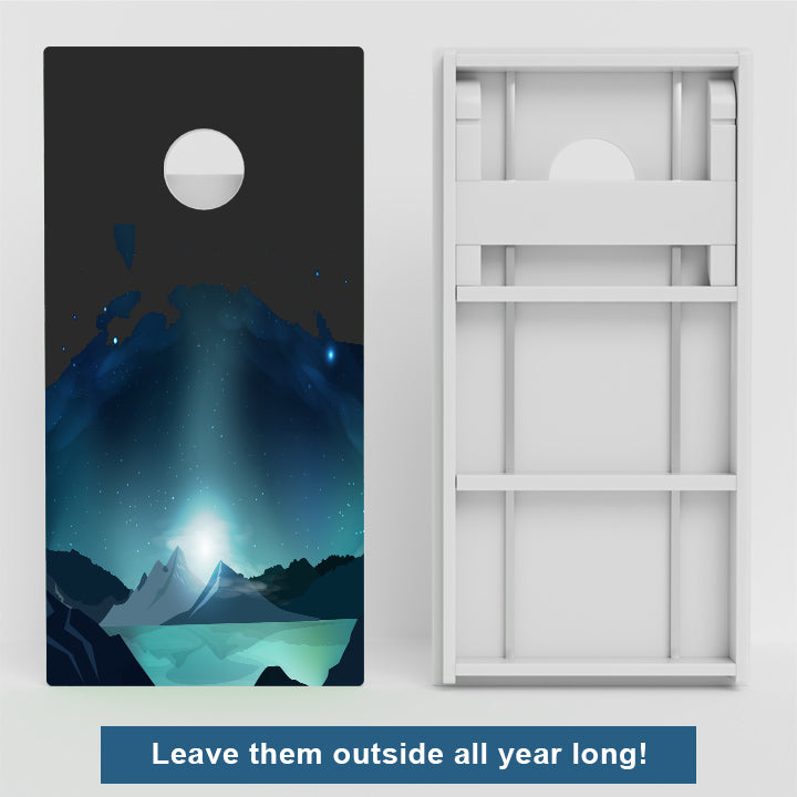 Mountains Weather Proof Cornhole Boards