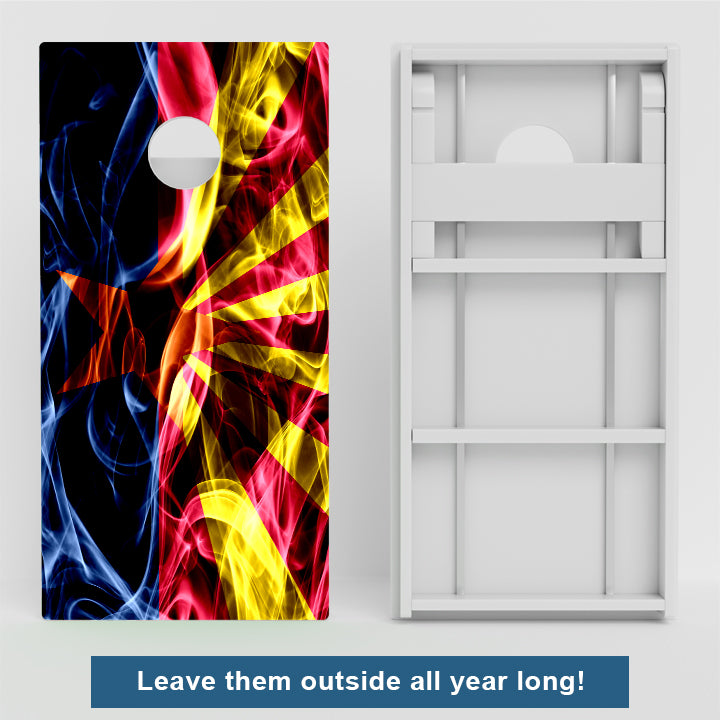 Arizona Flag Weather Proof Cornhole Boards