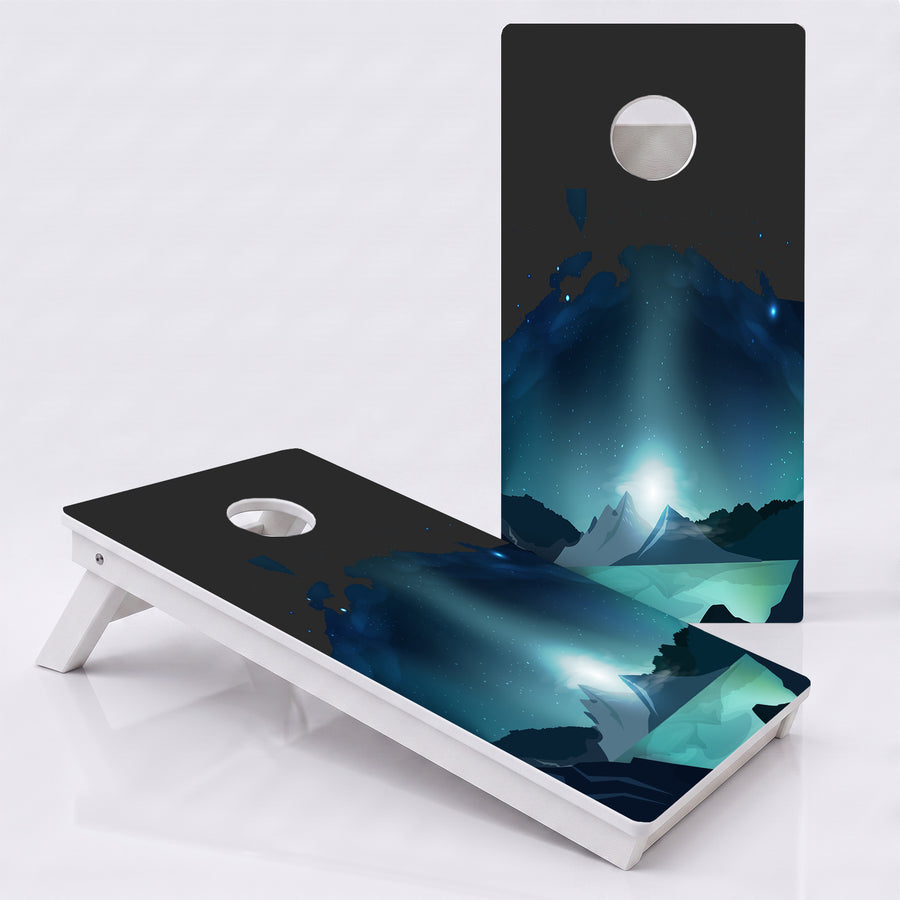 Mountains Weather Proof Cornhole Boards