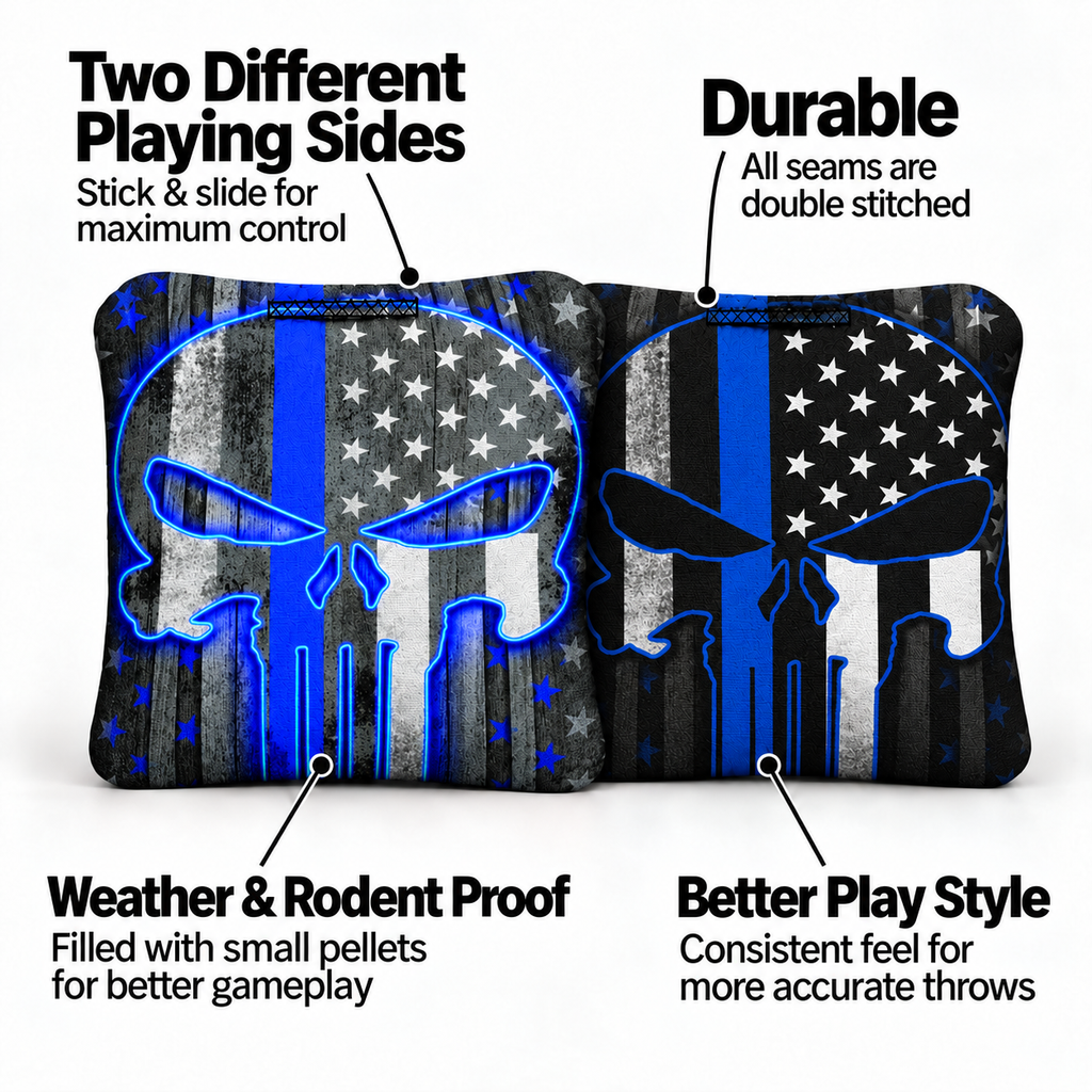 8 Police Pro Cornhole Bags
