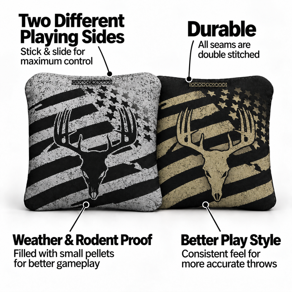 8 Deer Pro Cornhole Bags