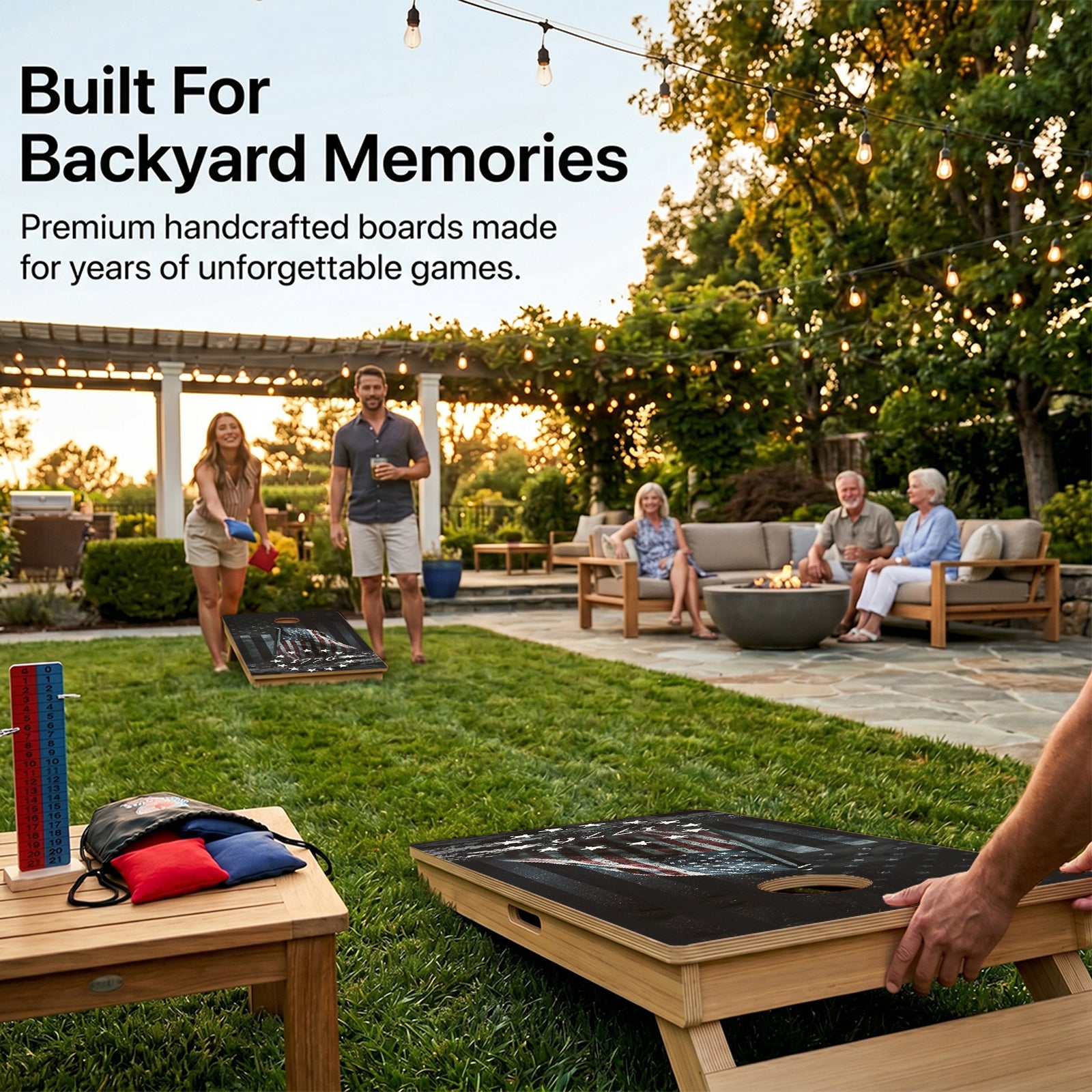 1776 Professional Cornhole Boards