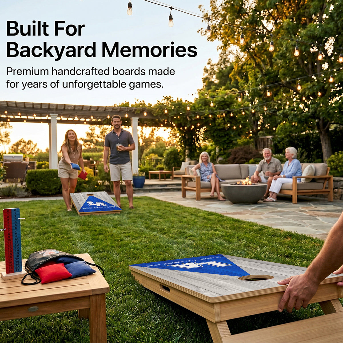 Los Angeles Baseball Professional Cornhole Boards