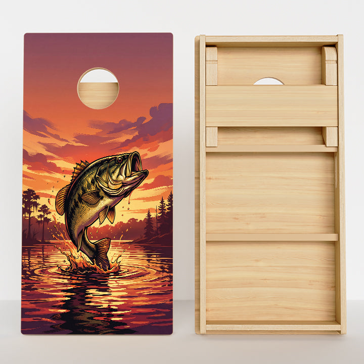 Bass Deer Professional Cornhole Boards