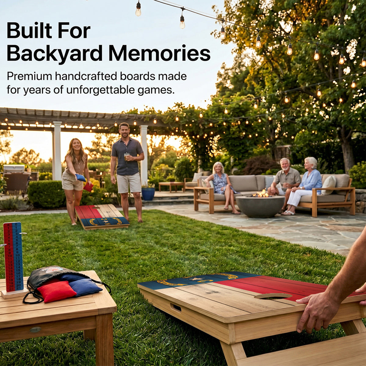 North Carolina Professional Cornhole Boards
