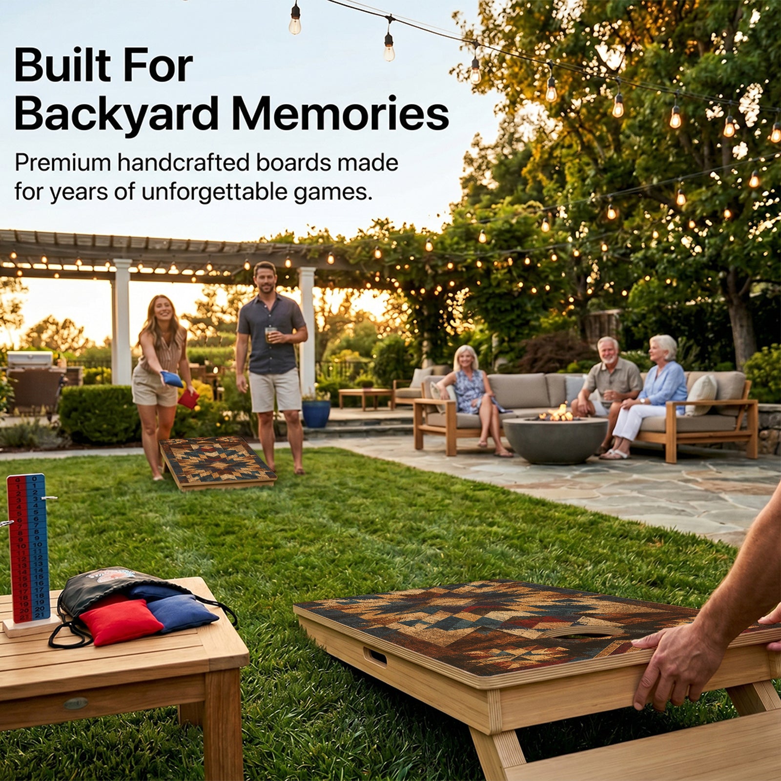 American Quilt Professional Cornhole Boards
