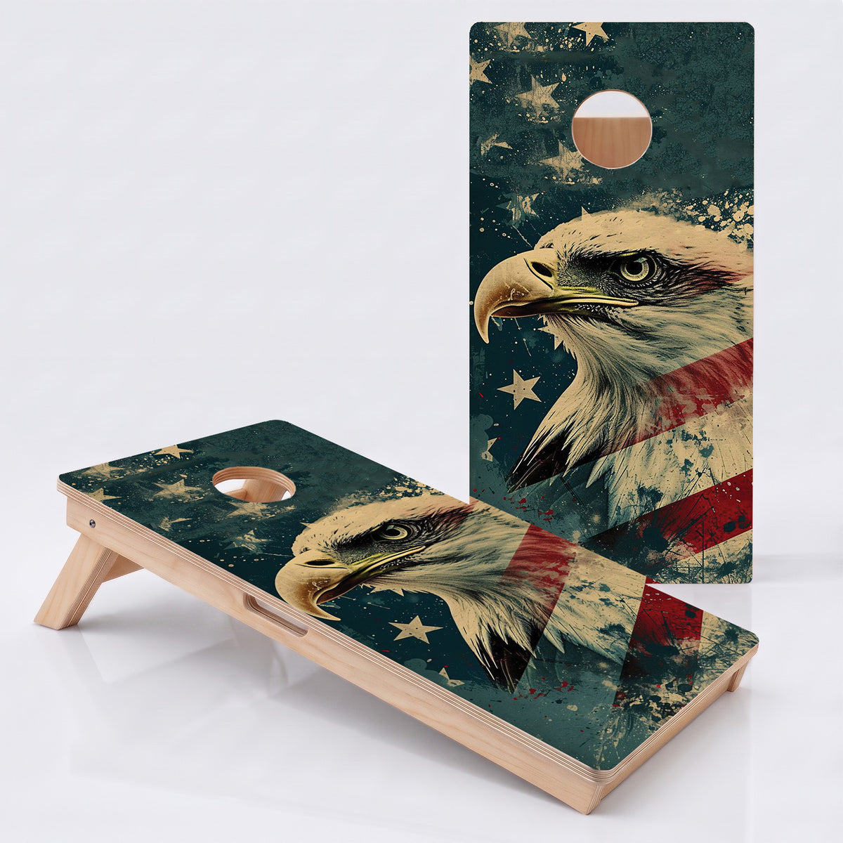 Patriotic Professional Cornhole Boards