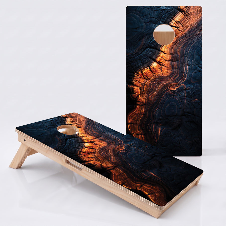 Wood Grain Professional Cornhole Boards