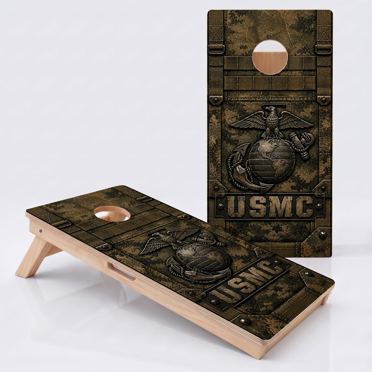 USMC Digital Camo Professional Cornhole Boards