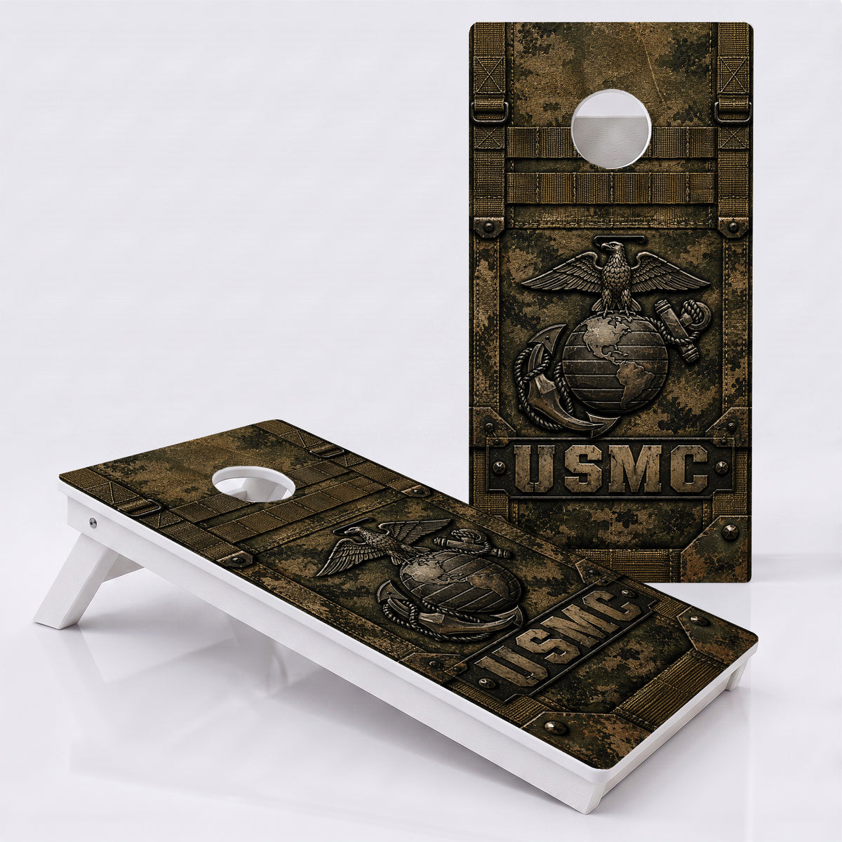 USMC Digital Camo Weather Proof Cornhole Boards