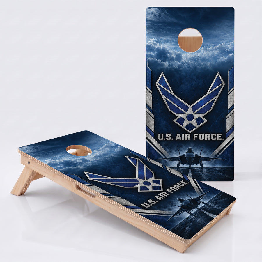 U.S. Air Force Fighter Jet Professional Cornhole Boards