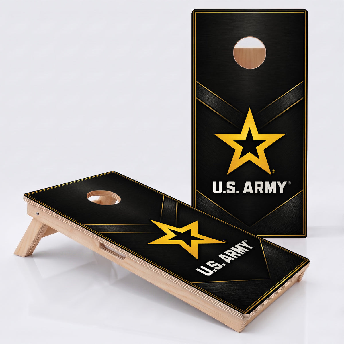 U.S. Army Gold Star Professional Cornhole Boards