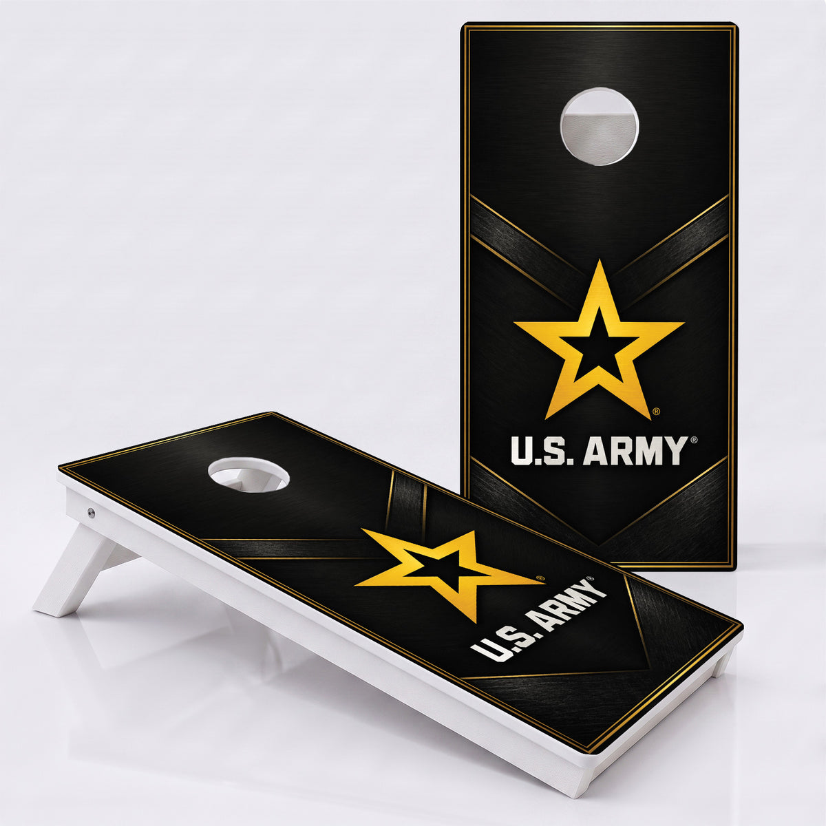 U.S. Army Gold Star Weather Proof Cornhole Boards