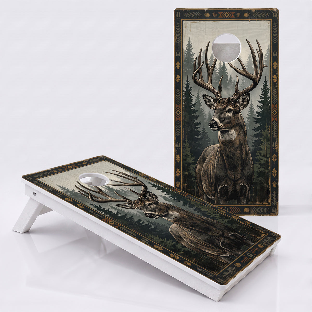 Northwoods Whitetail Weather Proof Cornhole Boards