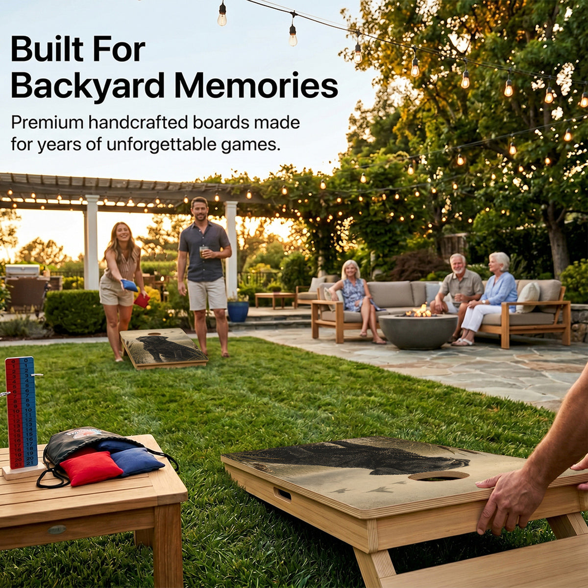 Black Lab Duck Marsh Professional Cornhole Boards