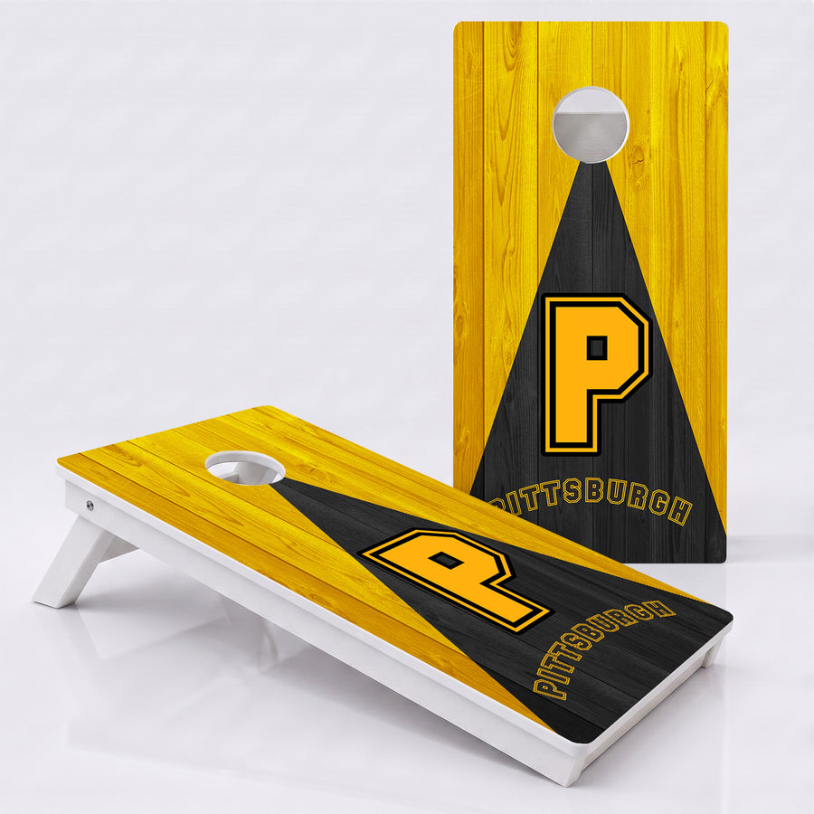 Pittsburgh Baseball Weather Proof Cornhole Boards