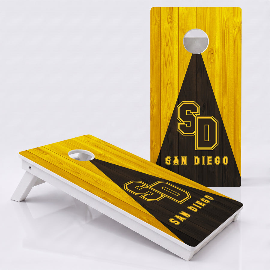 San Diego Baseball Weather Proof Cornhole Boards