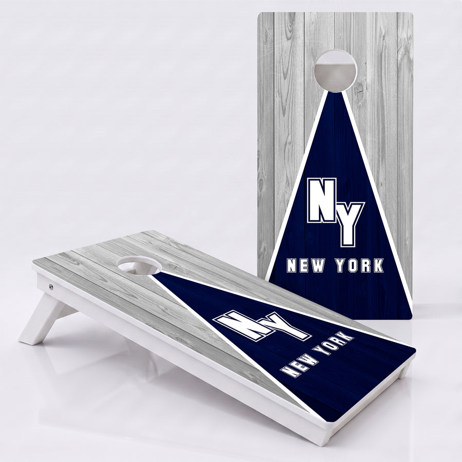 New York Baseball Weather Proof Cornhole Boards