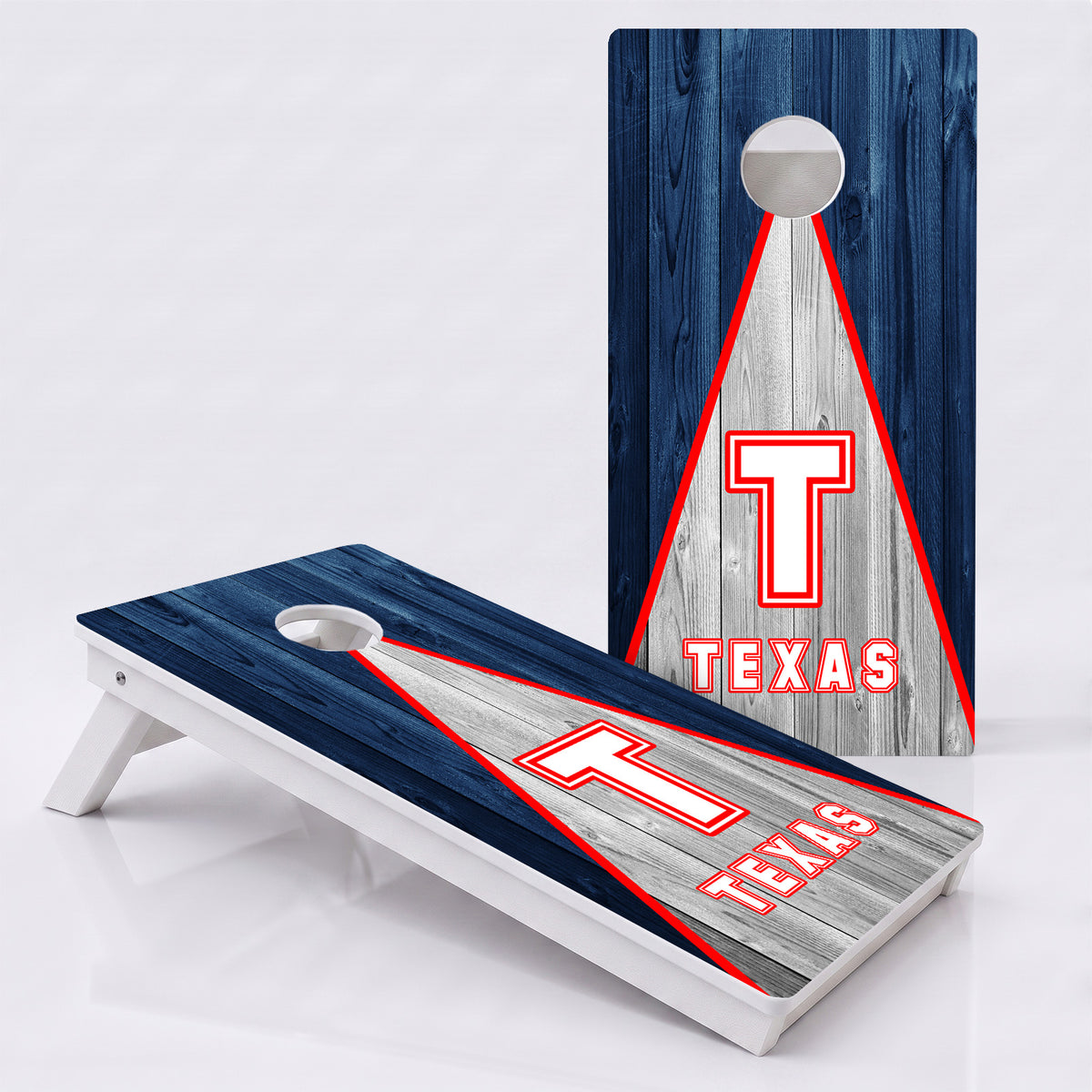 Texas Baseball Weather Proof Cornhole Boards