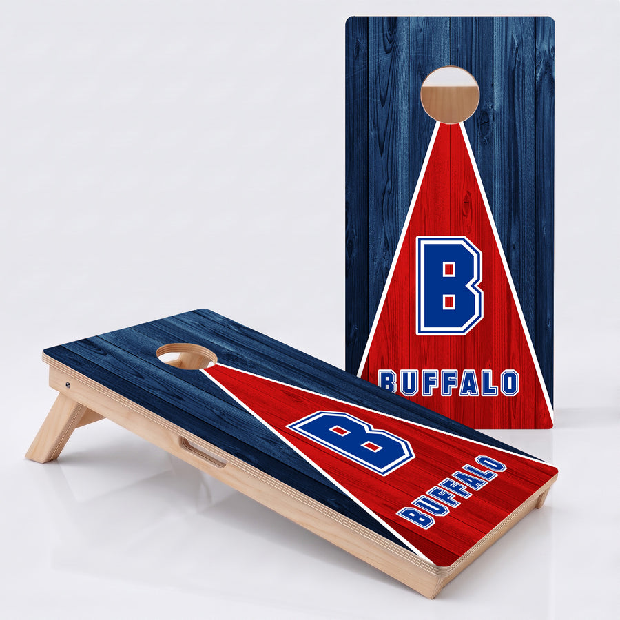 Buffalo Pennant Football Professional Cornhole Boards