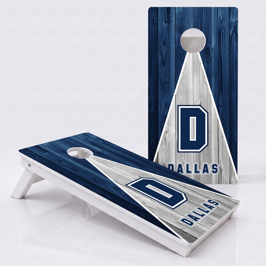 Dallas Pennant Football Weather Proof Cornhole Boards