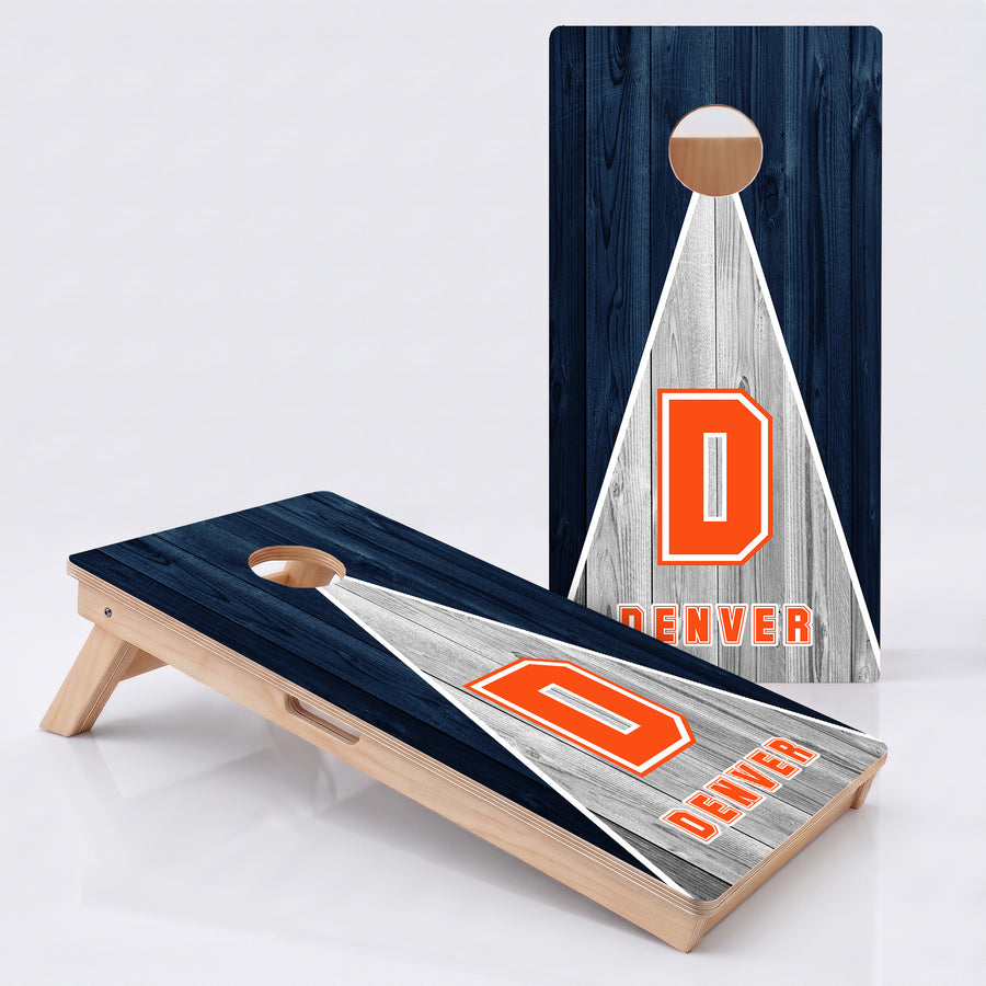 Denver Pennant Football Professional Cornhole Boards