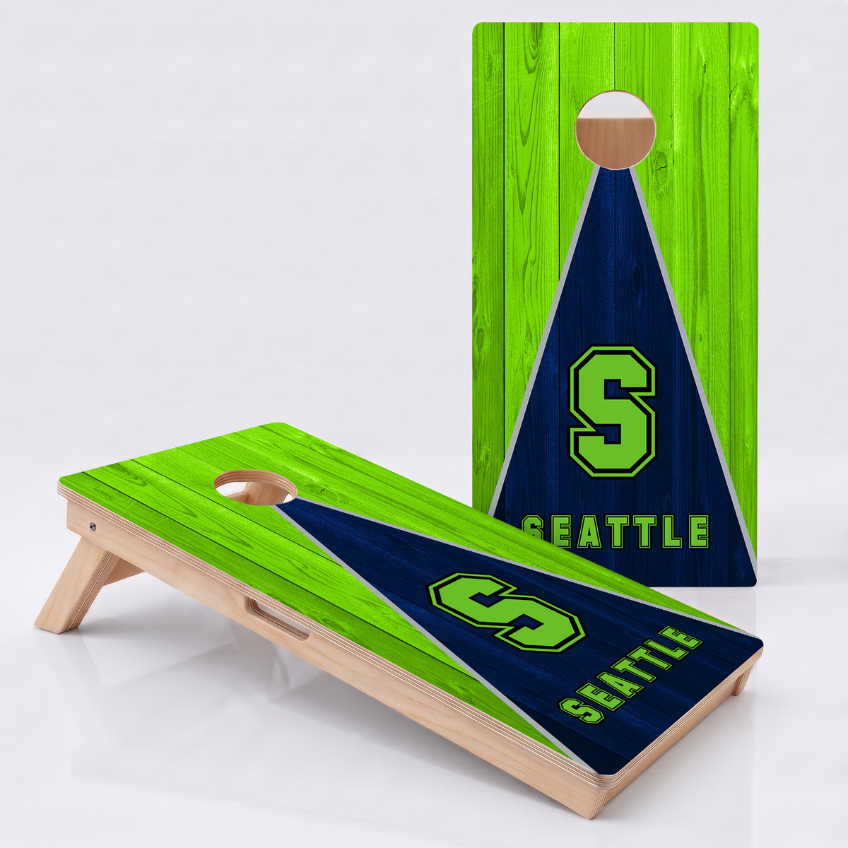 San Francisco Pennant Football Professional Cornhole Boards