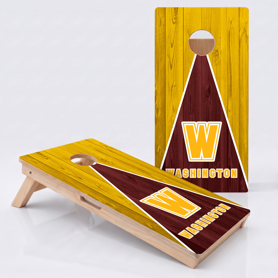 Washington Pennant Football Professional Cornhole Boards