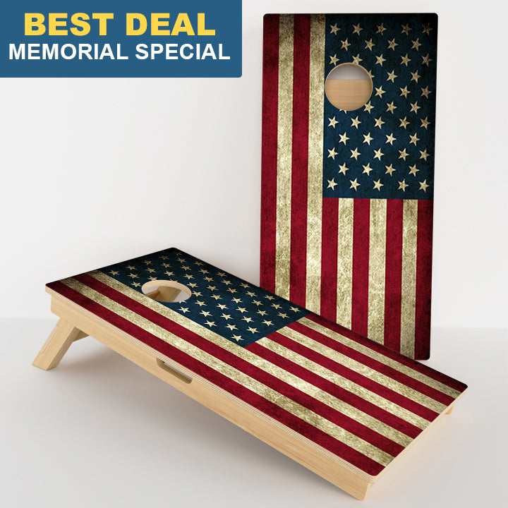 American flag Professional Cornhole Boards