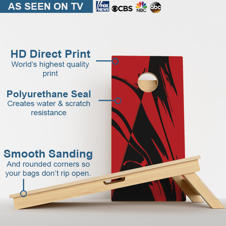Modern Art Professional Cornhole Boards