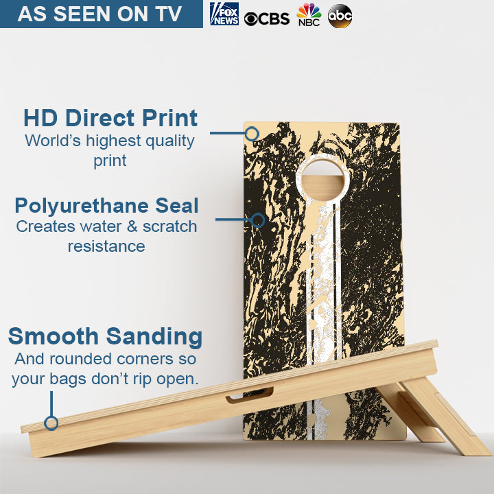 Modern Art Professional Cornhole Boards