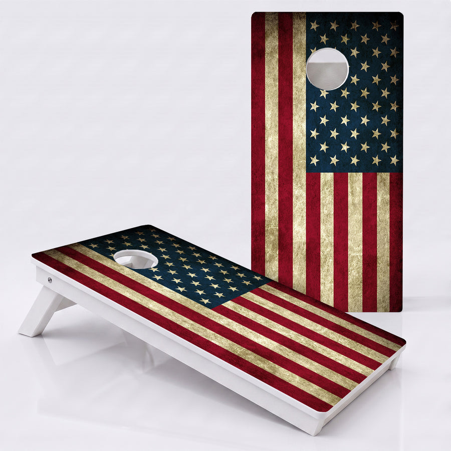 American Flag Weather Proof Cornhole Boards