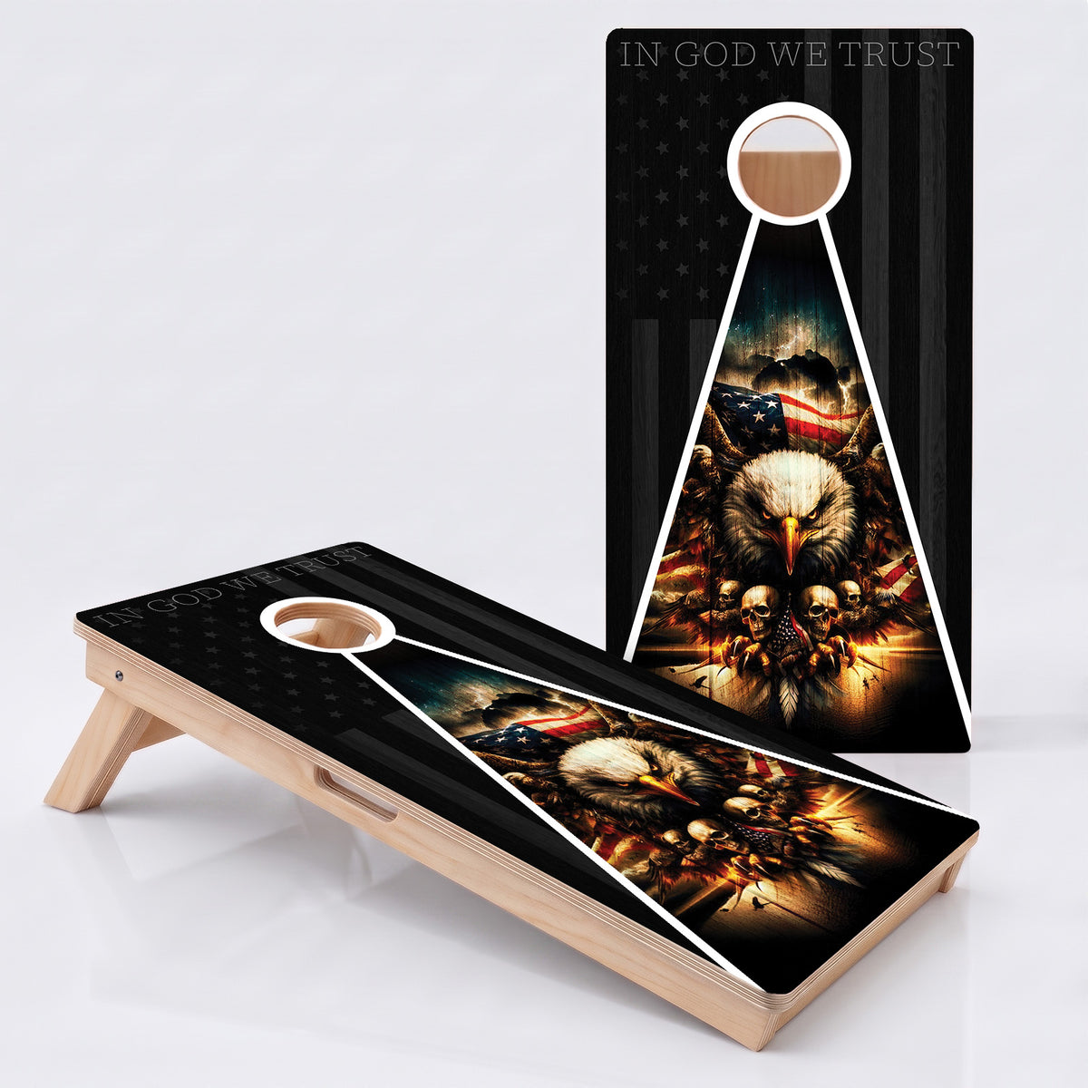 In God We Trust Professional Cornhole Boards