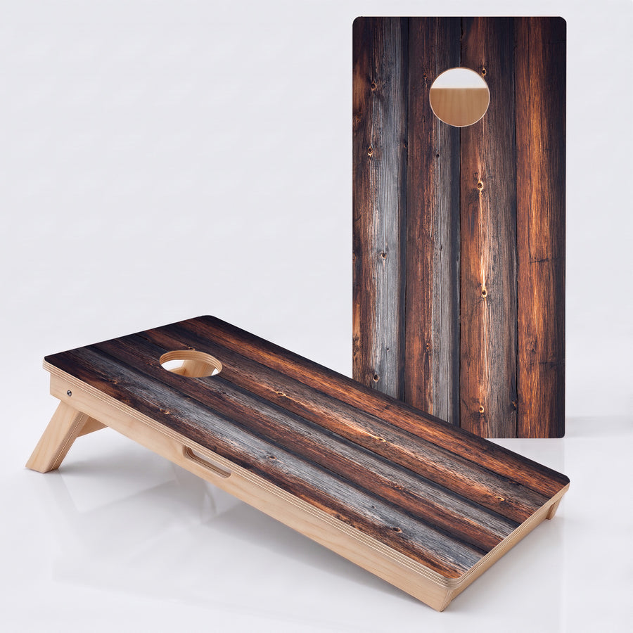 Wood Grain Professional Cornhole Boards
